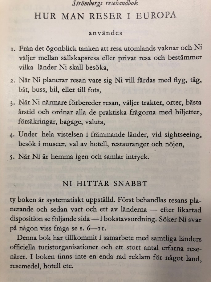 Hur man reser &amp; Drömresor (10)